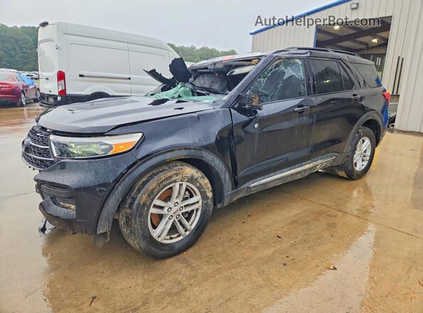 1FMSK7DH2LGC74464 2020 FORD EXPLORER Black Tył lewy