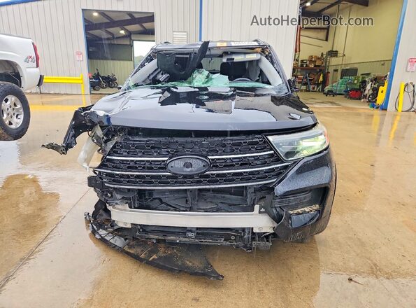 1FMSK7DH2LGC74464 2020 FORD EXPLORER Black Widok z tyłu