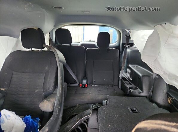 1FMSK7DH2LGC74464 2020 FORD EXPLORER Black Widok wnętrza z tyłu
