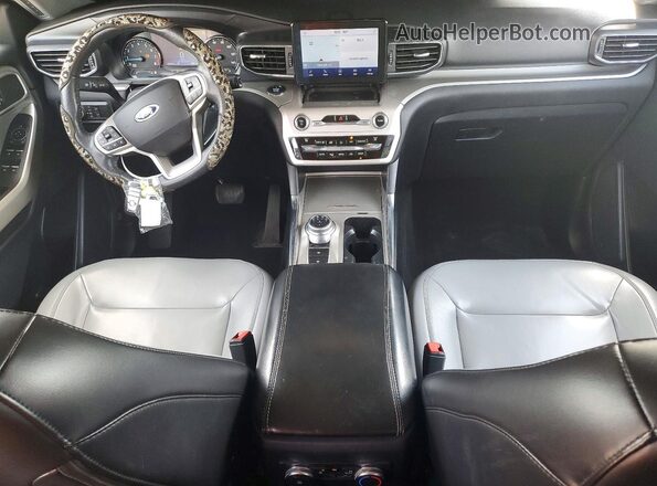 1FMSK7DH2MGB61051 2021 FORD EXPLORER Red Առջևի վահանակի տեսք