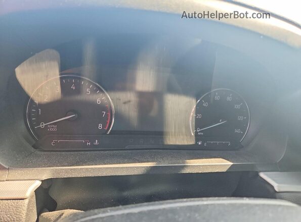 1FMSK7DH2NGB69684 2022 FORD EXPLORER White Instrument cluster view