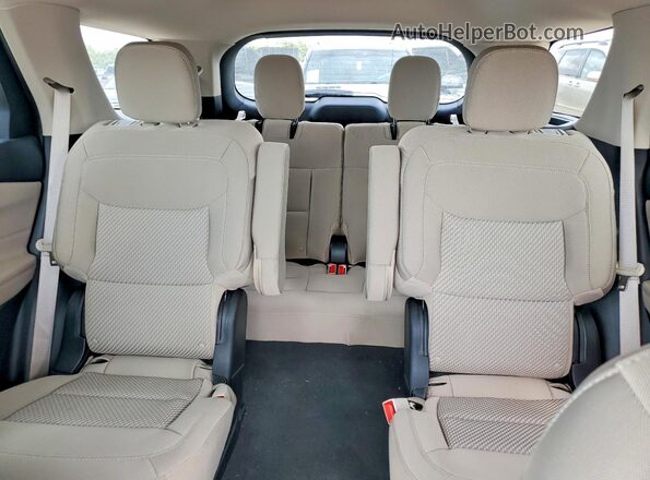 1FMSK7DH2PGB21881 2023 FORD EXPLORER White Rear seats view