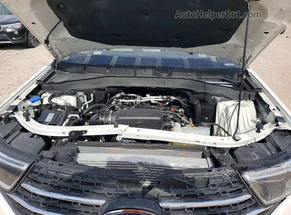 1FMSK7DH2PGB21881 2023 FORD EXPLORER White Engine compartment view