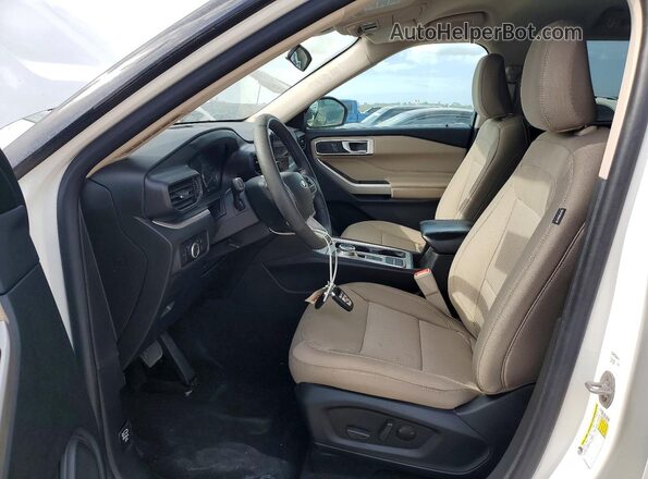 1FMSK7DH2PGB21881 2023 FORD EXPLORER White Front interior view