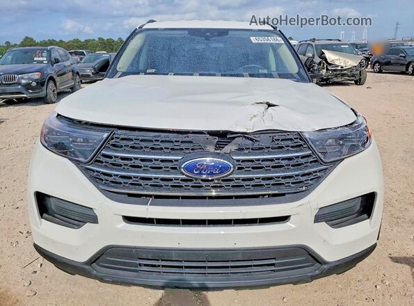 1FMSK7DH2PGB21881 2023 FORD EXPLORER White Front view