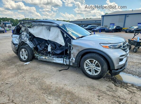 1FMSK7DH3LGB60893 2020 FORD EXPLORER Gray Front right