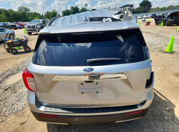 1FMSK7DH3LGB60893 2020 FORD EXPLORER Gray Rear view