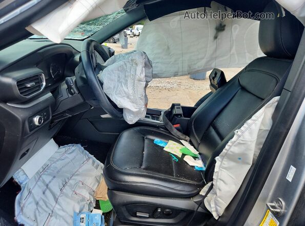 1FMSK7DH3LGB60893 2020 FORD EXPLORER Gray Front interior view