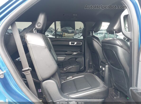 1FMSK7DH3LGB60988 2020 FORD EXPLORER Blue Вид наклейки з VIN-кодом