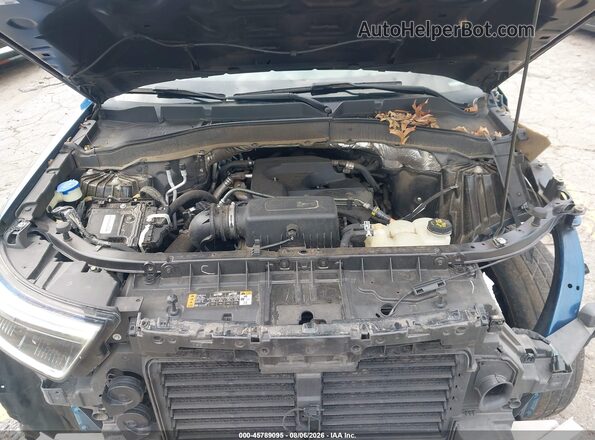 1FMSK7DH3LGB60988 2020 FORD EXPLORER Blue Вид ззаду