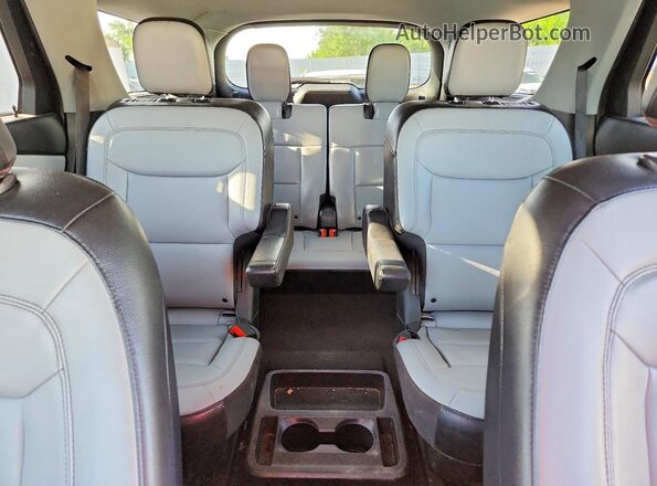 1FMSK7DH3MGA41274 2021 FORD EXPLORER Белый Вид задних сидений