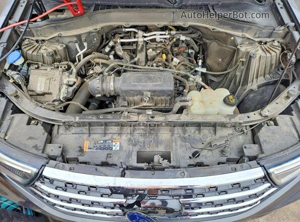 1FMSK7DH3MGB16359 2021 FORD EXPLORER Gray Widok komory silnika