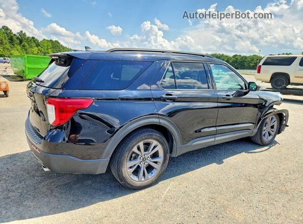 1FMSK7DH3MGC26795 2021 FORD EXPLORER Charcoal Trasero derecho