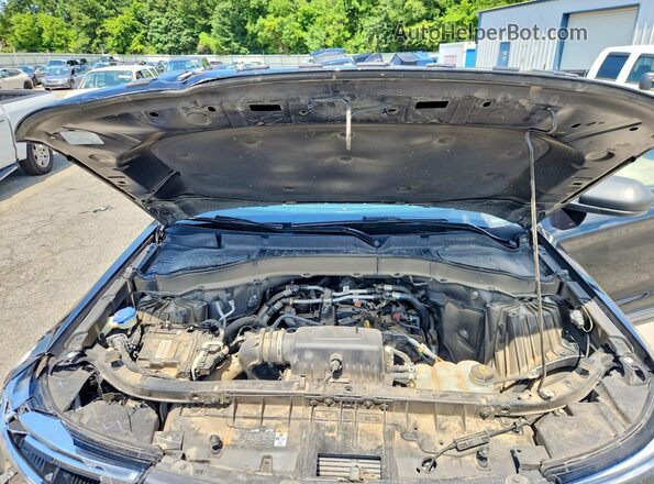 1FMSK7DH3MGC26795 2021 FORD EXPLORER Charcoal Vista del compartimento del motor