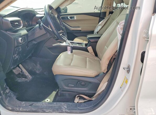 1FMSK7DH3NGA43947 2022 FORD EXPLORER White Սալոնի դիմացի տեսք