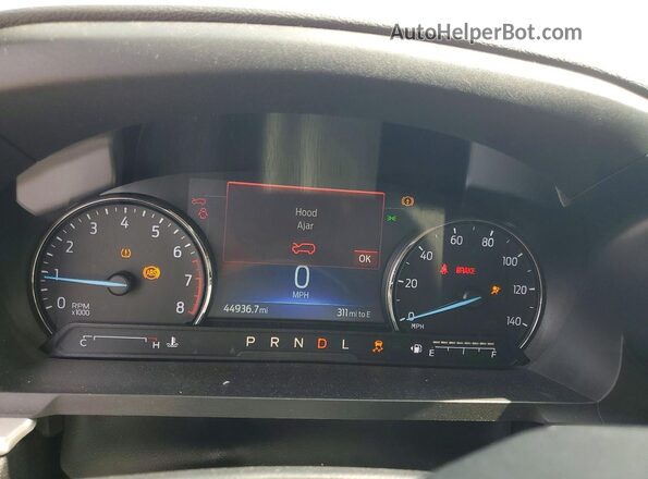 1FMSK7DH3NGA43947 2022 FORD EXPLORER White Սարքավորումների վահանակի տեսք