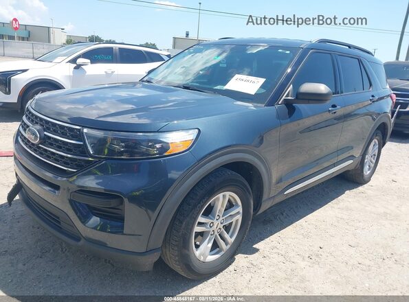 1FMSK7DH3NGB68897 2022 FORD EXPLORER Gray Front left