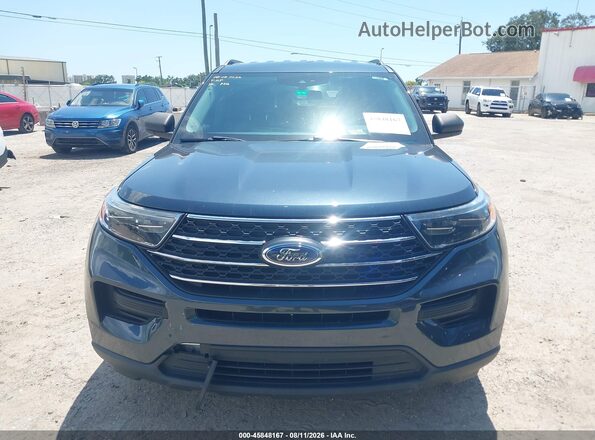1FMSK7DH3NGB68897 2022 FORD EXPLORER Gray Instrument cluster view