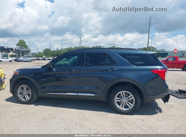 1FMSK7DH3NGB68897 2022 FORD EXPLORER Gray 360 interior view