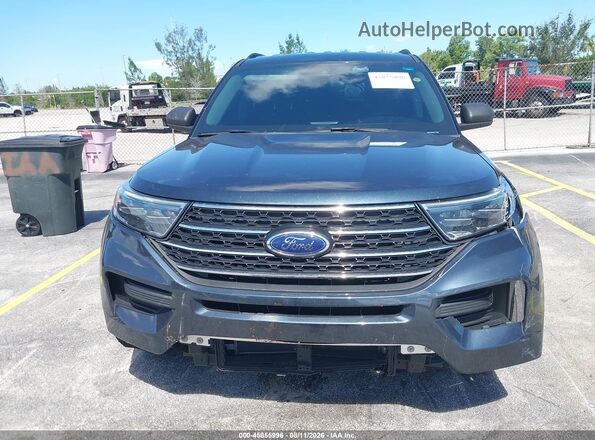 1FMSK7DH3PGA98417 2023 FORD EXPLORER Gray უკანა სალონის ხედი