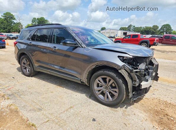 1FMSK7DH3PGB78865 2023 FORD EXPLORER Gray Front right