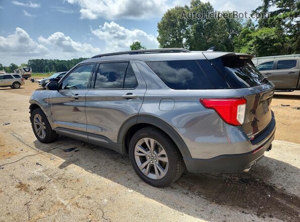 1FMSK7DH3PGB78865 2023 FORD EXPLORER Gray Rear left