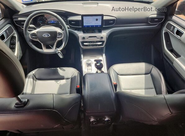 1FMSK7DH3PGB78865 2023 FORD EXPLORER Gray Dashboard view