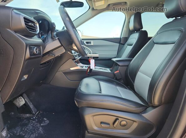 1FMSK7DH3RGA16219 2024 FORD EXPLORER Black Սալոնի դիմացի տեսք
