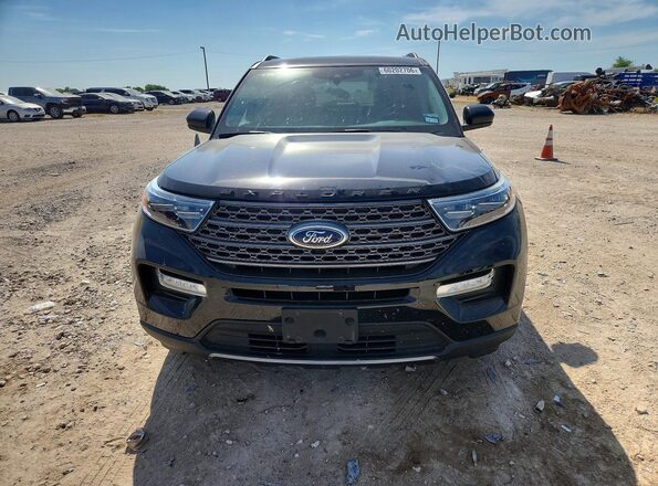 1FMSK7DH3RGA16219 2024 FORD EXPLORER Black Դիմացի տեսք
