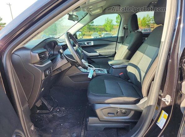 1FMSK7DH3RGA33005 2024 FORD EXPLORER Black Widok wnętrza z przodu