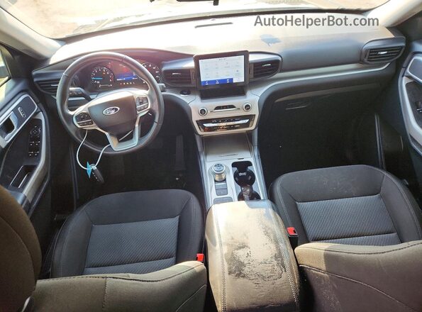 1FMSK7DH3RGA33005 2024 FORD EXPLORER Black Widok deski rozdzielczej