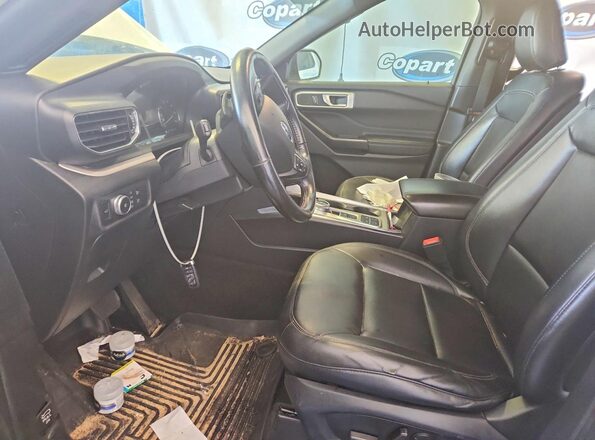 1FMSK7DH4LGB01044 2020 FORD EXPLORER White წინა სალონის ხედი