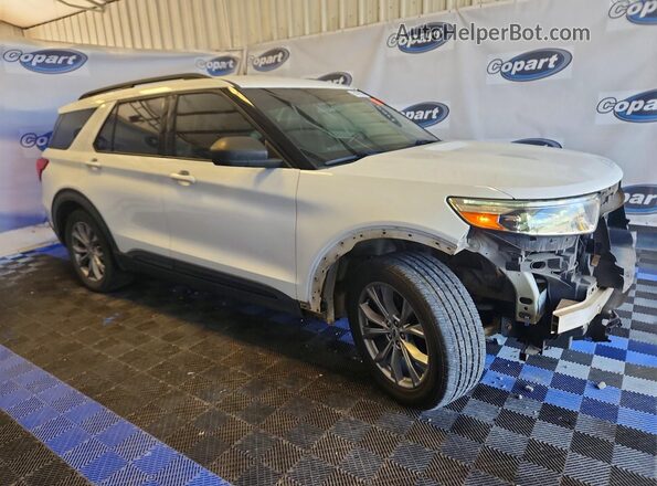 1FMSK7DH4LGB01044 2020 FORD EXPLORER White წინა მარჯვენა