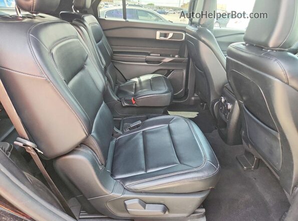 1FMSK7DH4LGB35145 2020 FORD EXPLORER Black Вид задньої частини салону