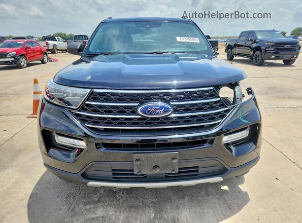 1FMSK7DH4LGB35145 2020 FORD EXPLORER Black Вид спереду