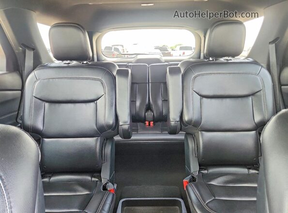 1FMSK7DH4LGB35145 2020 FORD EXPLORER Black Вид задніх сидінь
