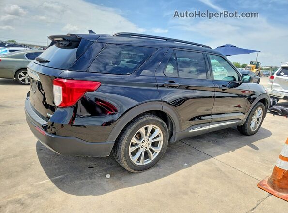 1FMSK7DH4LGB35145 2020 FORD EXPLORER Black Задня права чверть