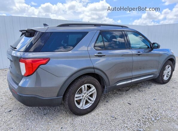 1FMSK7DH4NGA35212 2022 FORD EXPLORER Charcoal Rear right