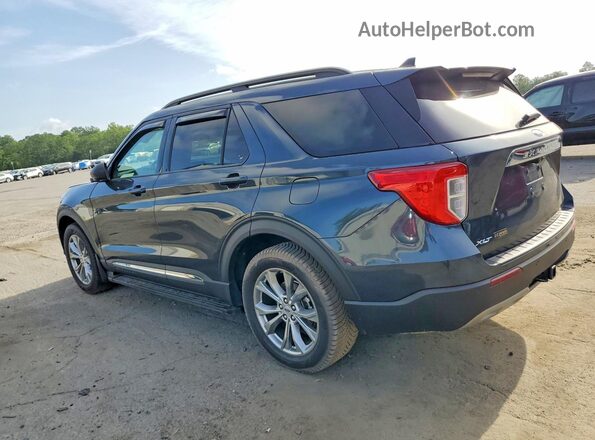 1FMSK7DH4PGA94618 2023 FORD EXPLORER Blue Tył lewy