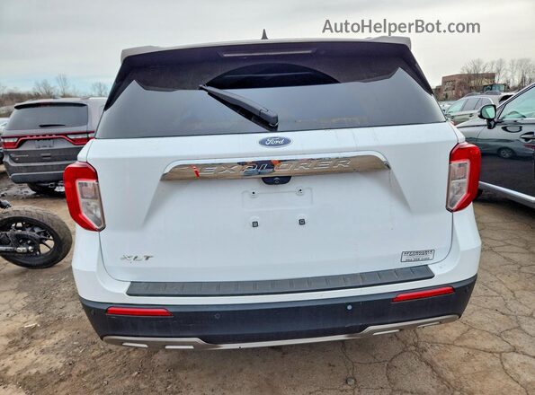 1FMSK7DH4PGB29318 2023 FORD EXPLORER White Հետևի տեսք