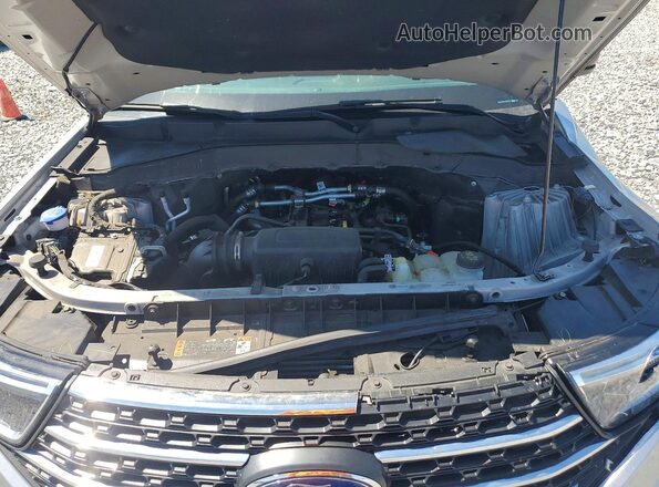 1FMSK7DH4PGB91270 2023 FORD EXPLORER Silver ძრავის განყოფილების ხედი