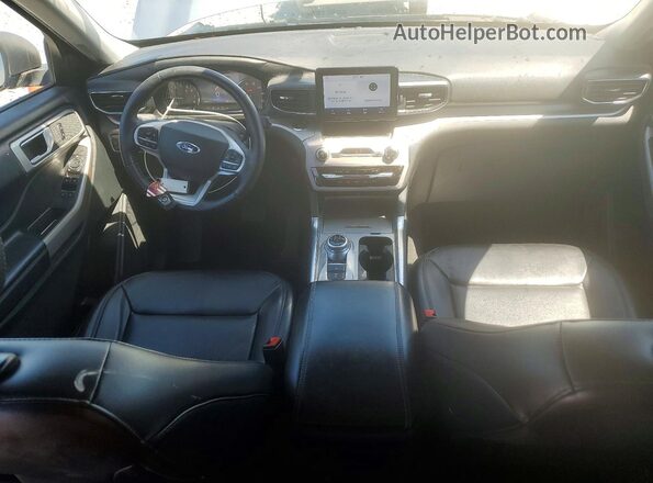 1FMSK7DH4PGB91270 2023 FORD EXPLORER Silver წინა პანელის ხედი