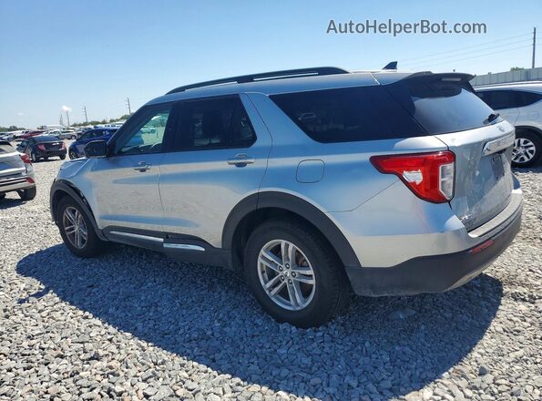 1FMSK7DH4PGB91270 2023 FORD EXPLORER Silver უკანა მარცხენა