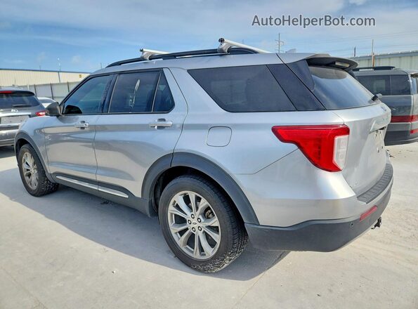 1FMSK7DH5LGB92518 2020 FORD EXPLORER Silver Tył lewy