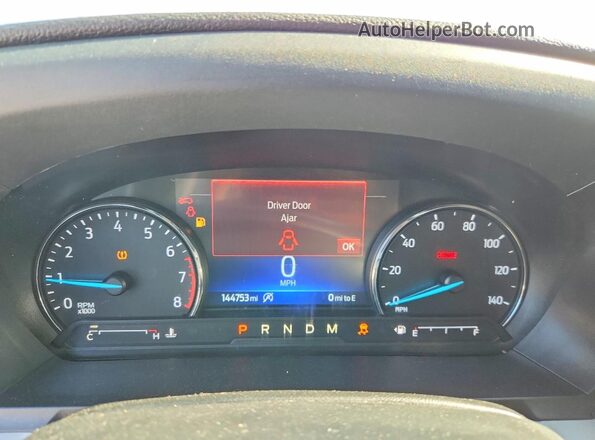 1FMSK7DH5LGD12253 2020 FORD EXPLORER Белый Вид щитка приборов