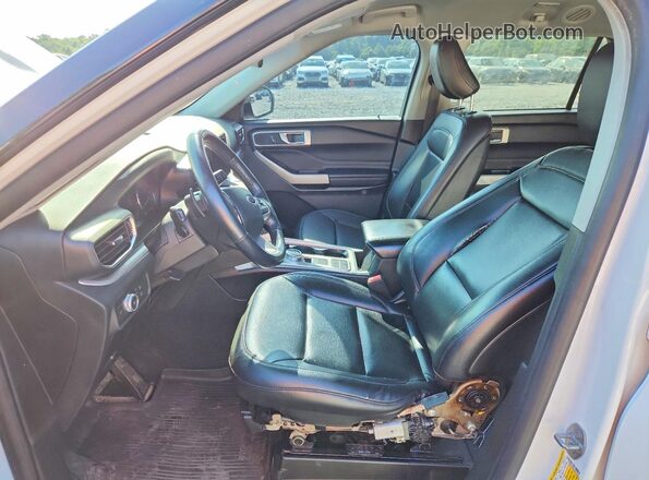 1FMSK7DH5LGD12253 2020 FORD EXPLORER Белый Вид салона спереди