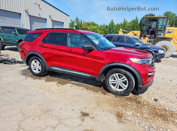 1FMSK7DH5MGA27554 2021 FORD EXPLORER Red Delantero derecho