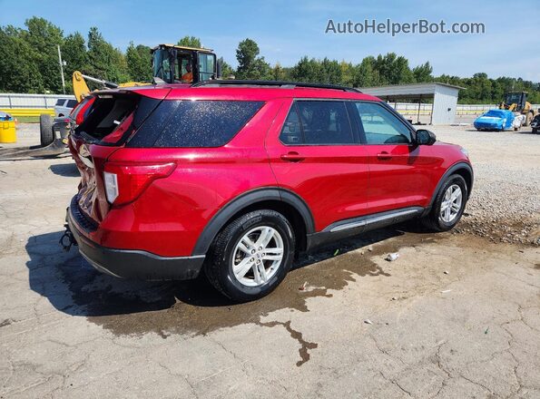 1FMSK7DH5MGA27554 2021 FORD EXPLORER Red Trasero derecho