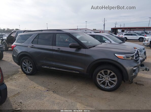1FMSK7DH5MGC15099 2021 FORD EXPLORER Gray Rear interior view