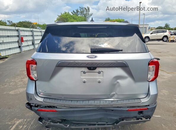 1FMSK7DH5NGA16815 2022 FORD EXPLORER Silver Rear view